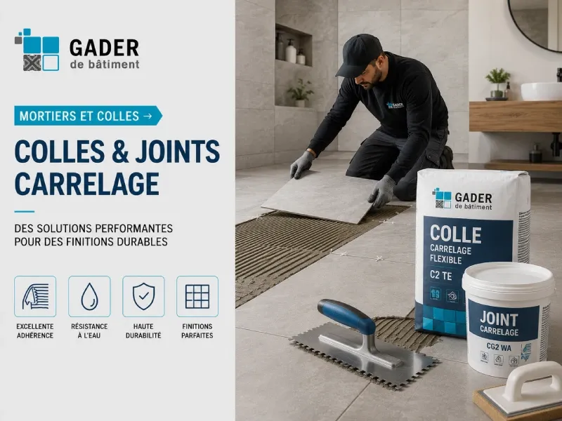 Colles & joints carrelage