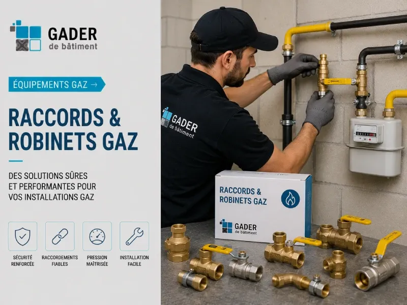 Raccords & robinets gaz