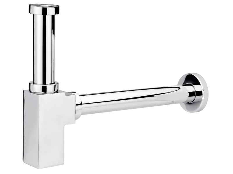 SIPHON CARRÉ CHROMÉ