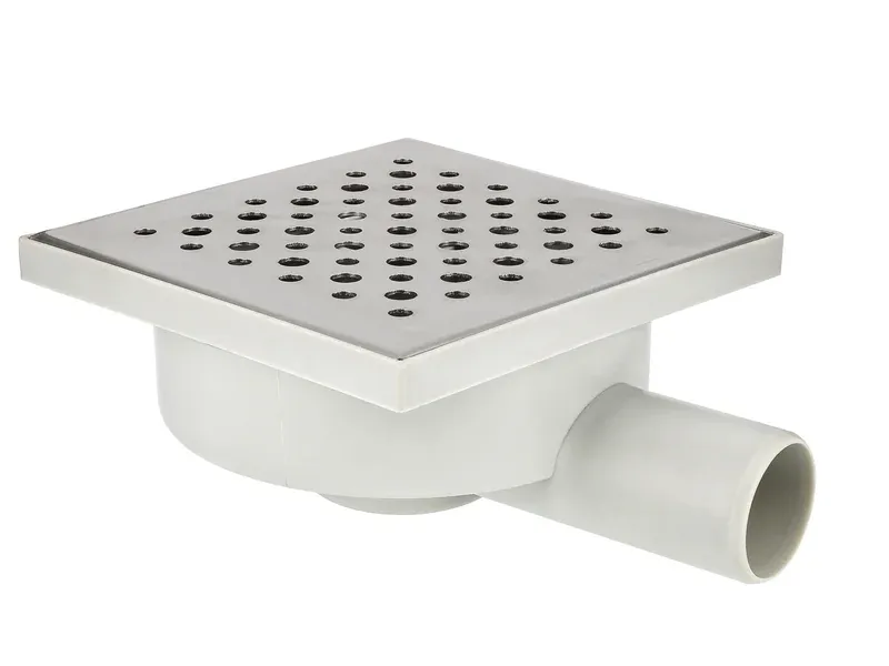SIPHON DE SOL GRILLE INOX 150 * 150